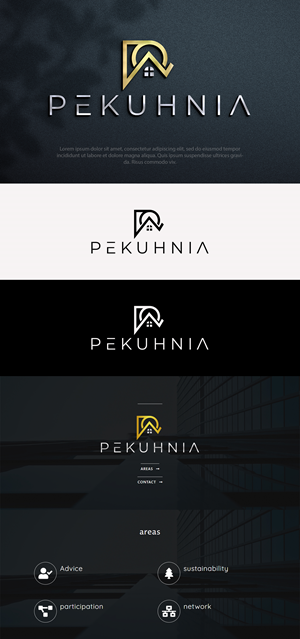Logo Design by Design Athics for PEKUHNIA Management GmbH | Design: #32424089
