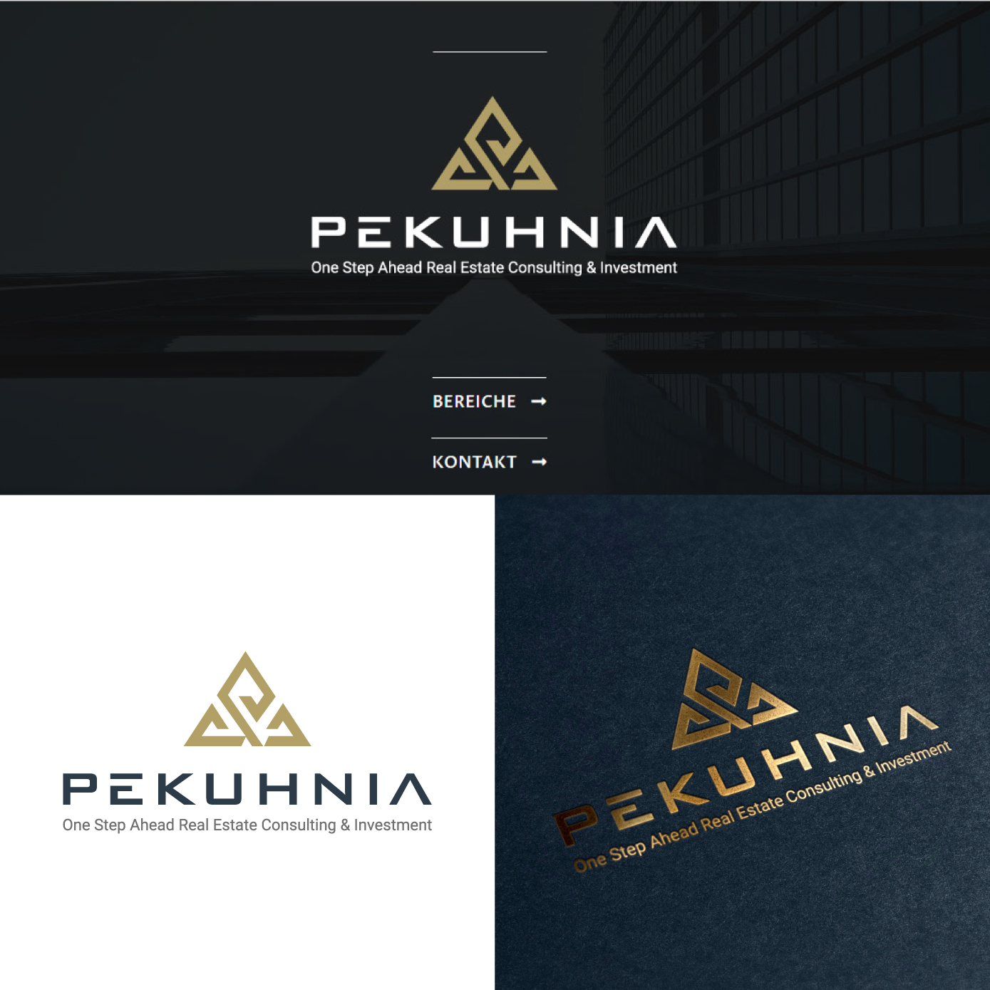Logo Design by Radsky17 for PEKUHNIA Management GmbH | Design #32423045