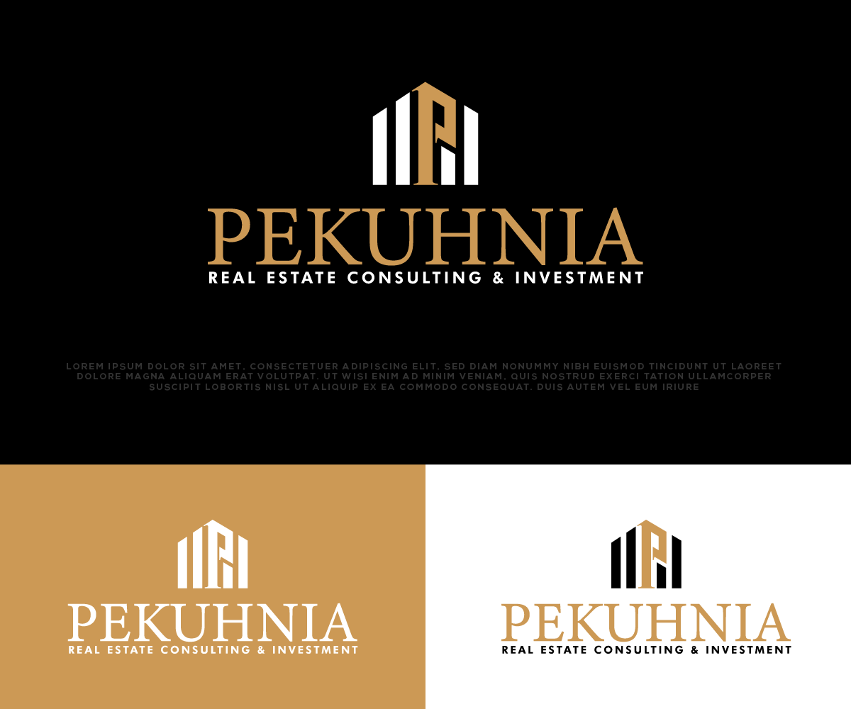 Logo Design by AlphabetZero.co.uk for PEKUHNIA Management GmbH | Design #32429626