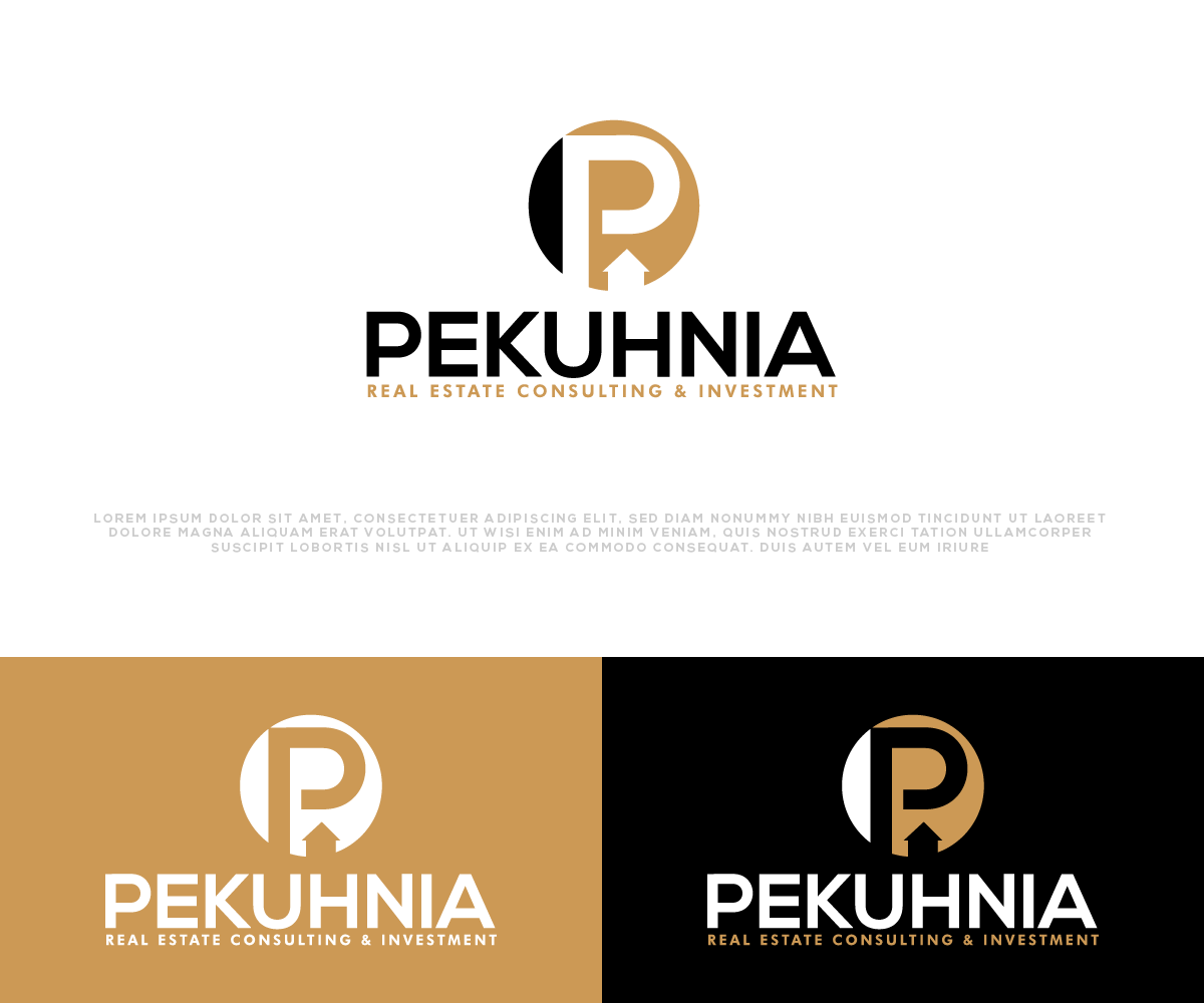 Logo Design by AlphabetZero.co.uk for PEKUHNIA Management GmbH | Design #32429643