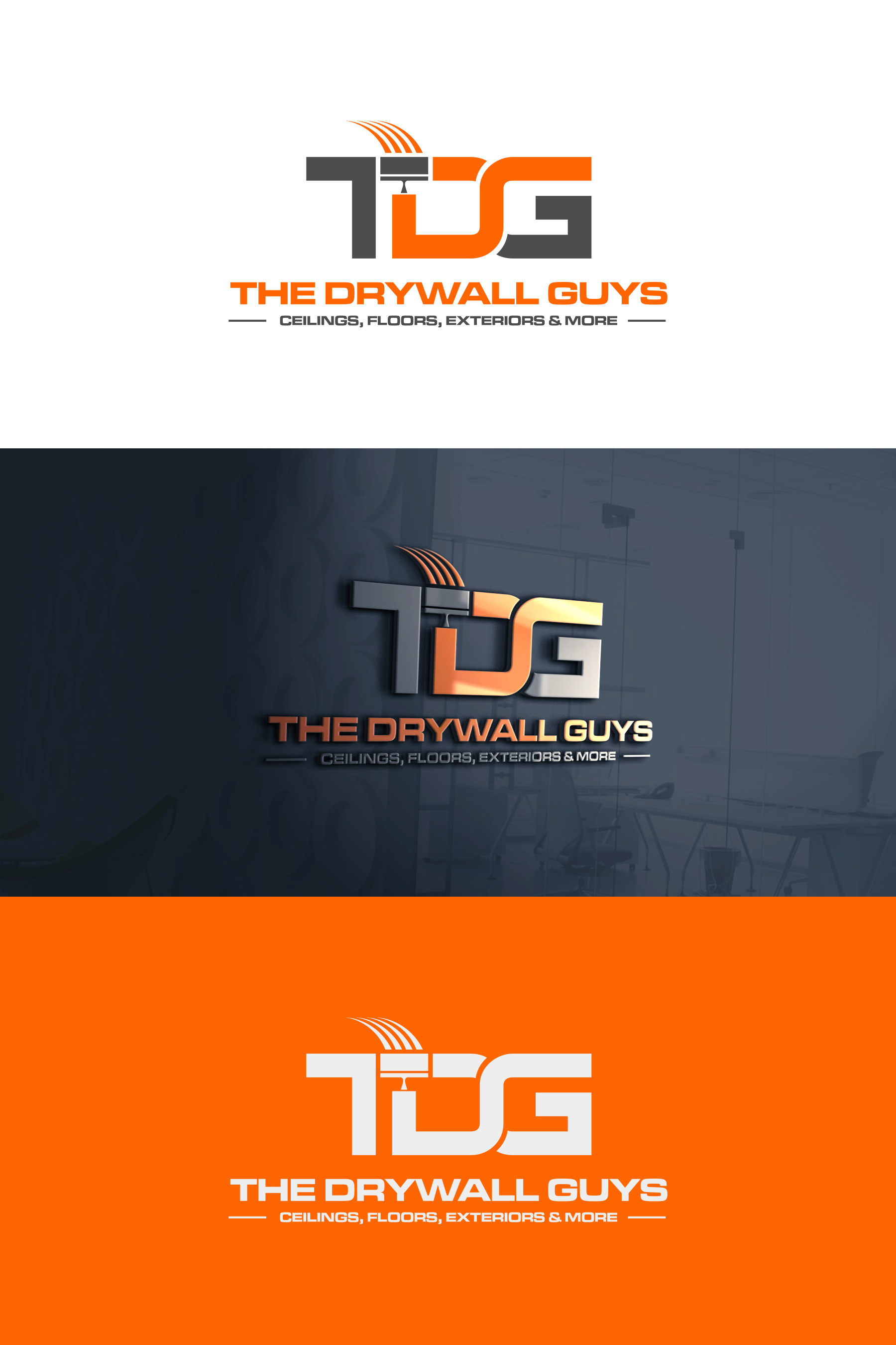 Logo-Design von sabina aiko für The Drywall Guys | Design #32437702