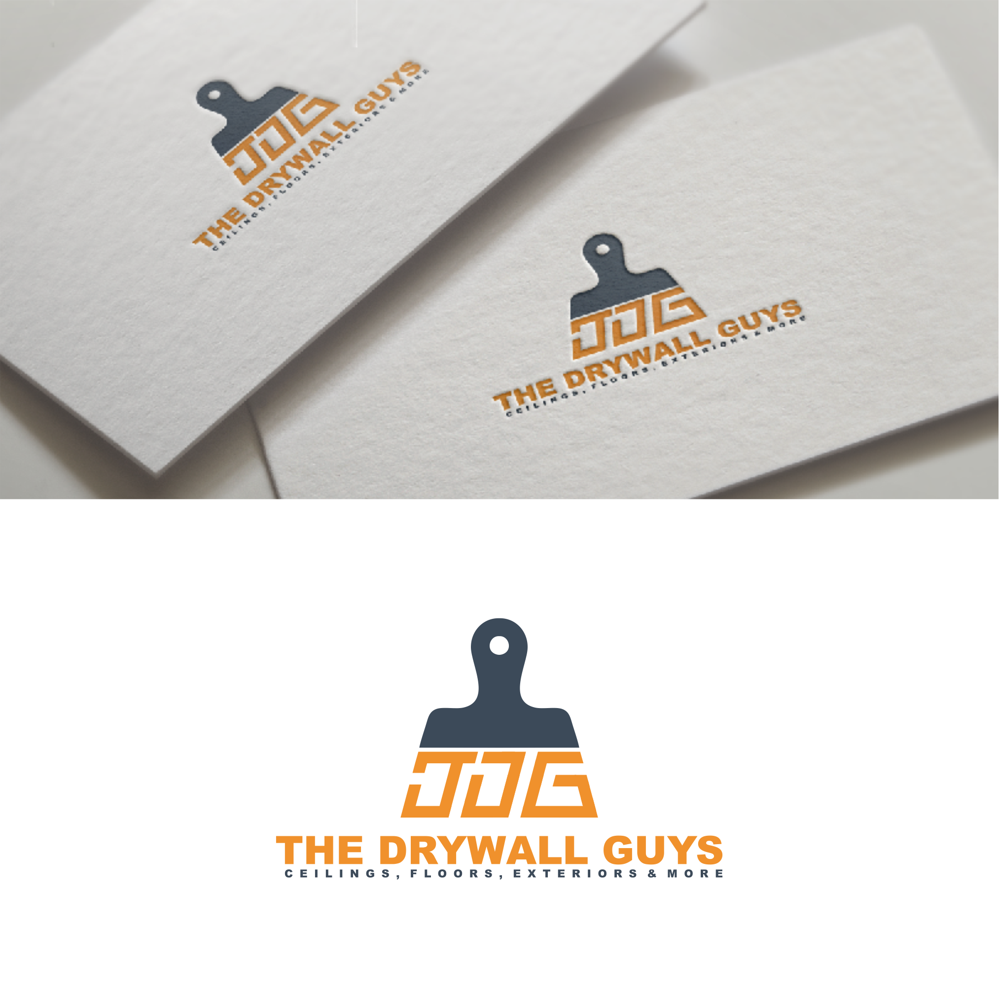 Logo Design by diego costa for The Drywall Guys | Design #32428809