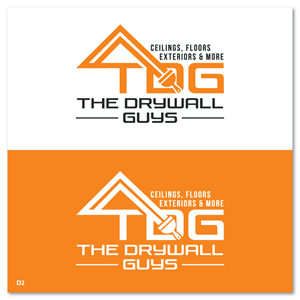 Logo Design by Sujit Banerjee for The Drywall Guys | Design: #32439158