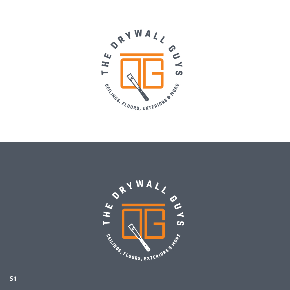 Logo-Design von Sujit Banerjee für The Drywall Guys | Design #32439161