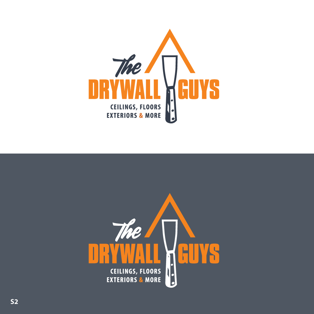 Logo-Design von Sujit Banerjee für The Drywall Guys | Design #32439162