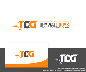 Diseño de Logo por alvinnavarra para The Drywall Guys | Diseño: #32445927