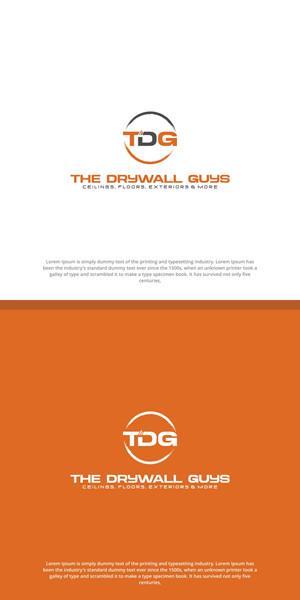 Diseño de Logo por SigmaStudio para The Drywall Guys | Diseño: #32429563