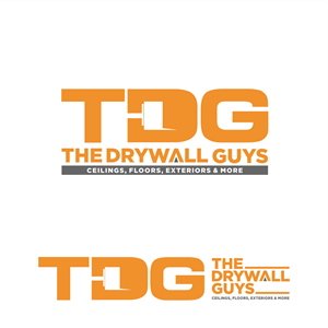 Logo Design by Gerald Design 3 for The Drywall Guys | Design: #32429353