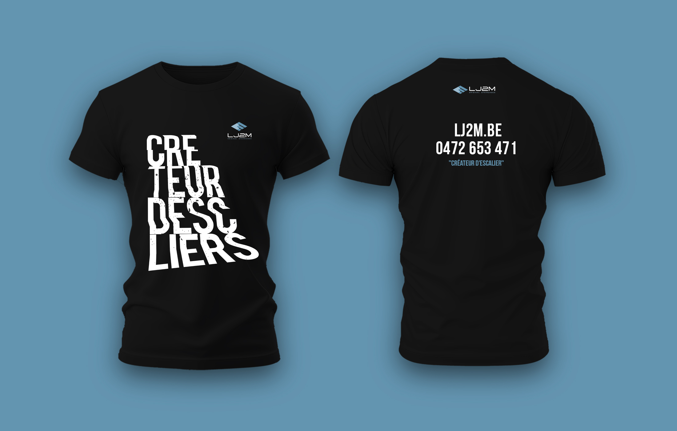 T-shirt Design by Tsvetan Alexandrov for LJ2M BETON | Design #32478269