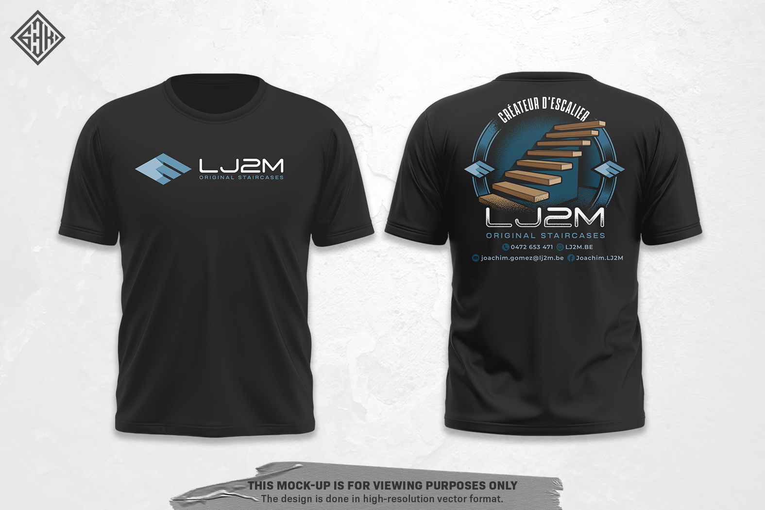 T-shirt Design by gekgrfx for LJ2M BETON | Design #32487964