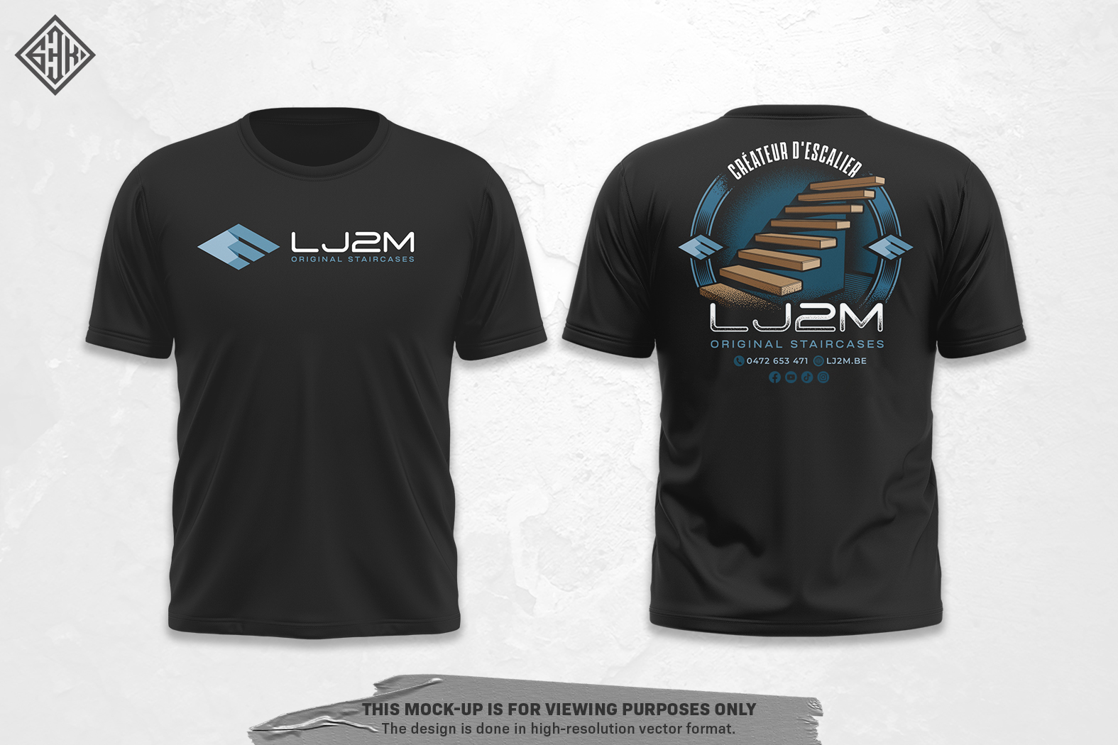 T-shirt Design by gekgrfx for LJ2M BETON | Design #32488199