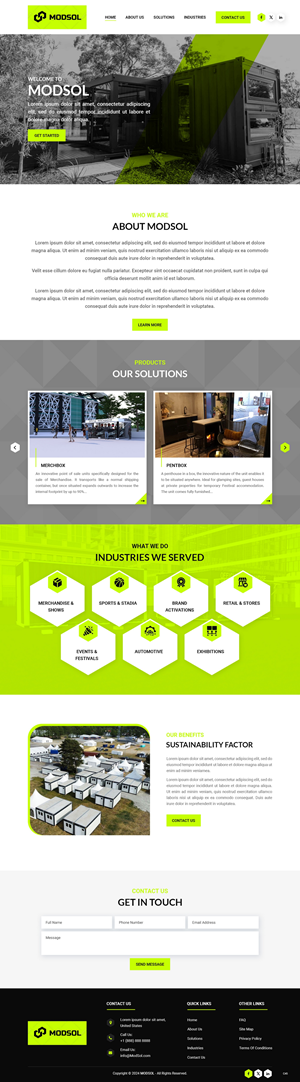 Web Design par pb pour ce projet | Design : #32433577