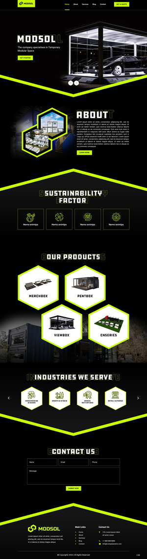 Web Design par pb pour ce projet | Design : #32433579