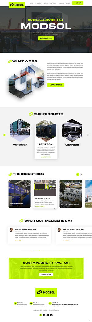 Web Design par pb pour ce projet | Design : #32433580