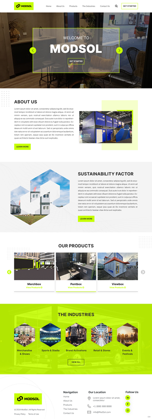 Web Design par pb pour ce projet | Design : #32433585