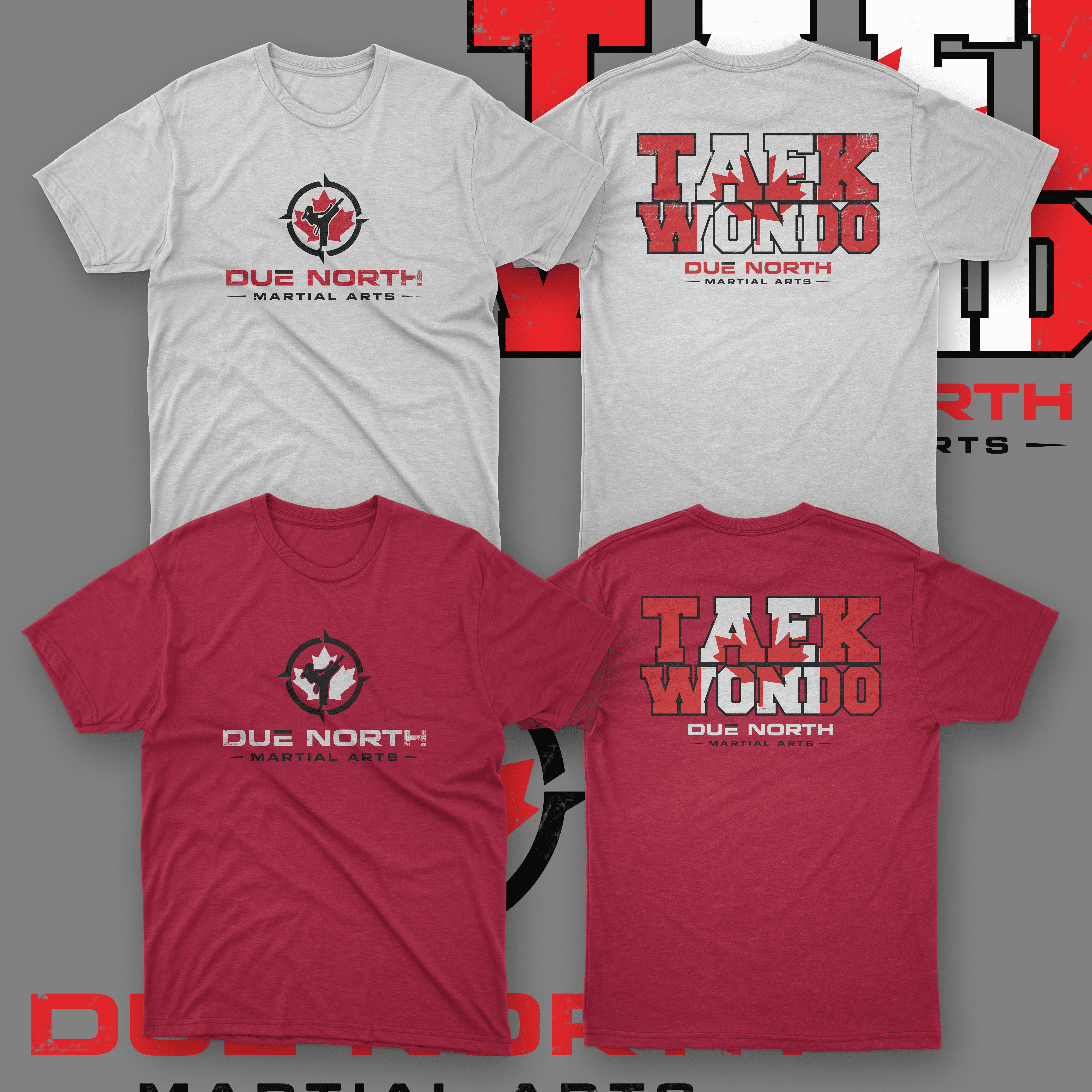 T-shirt Design by V FOUR Design for Due North Martial Arts | Design #32436210