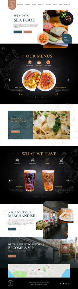 Web Design by Hafsa Fatymah for this project | Design #32464882