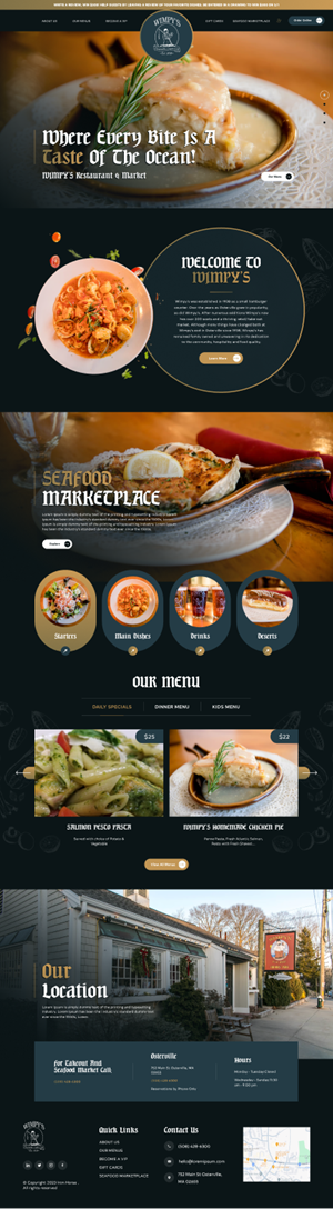 Web Design by Hafsa Fatymah for this project | Design: #32464883