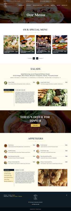 Web Design by NetSpidy for this project | Design: #32448095