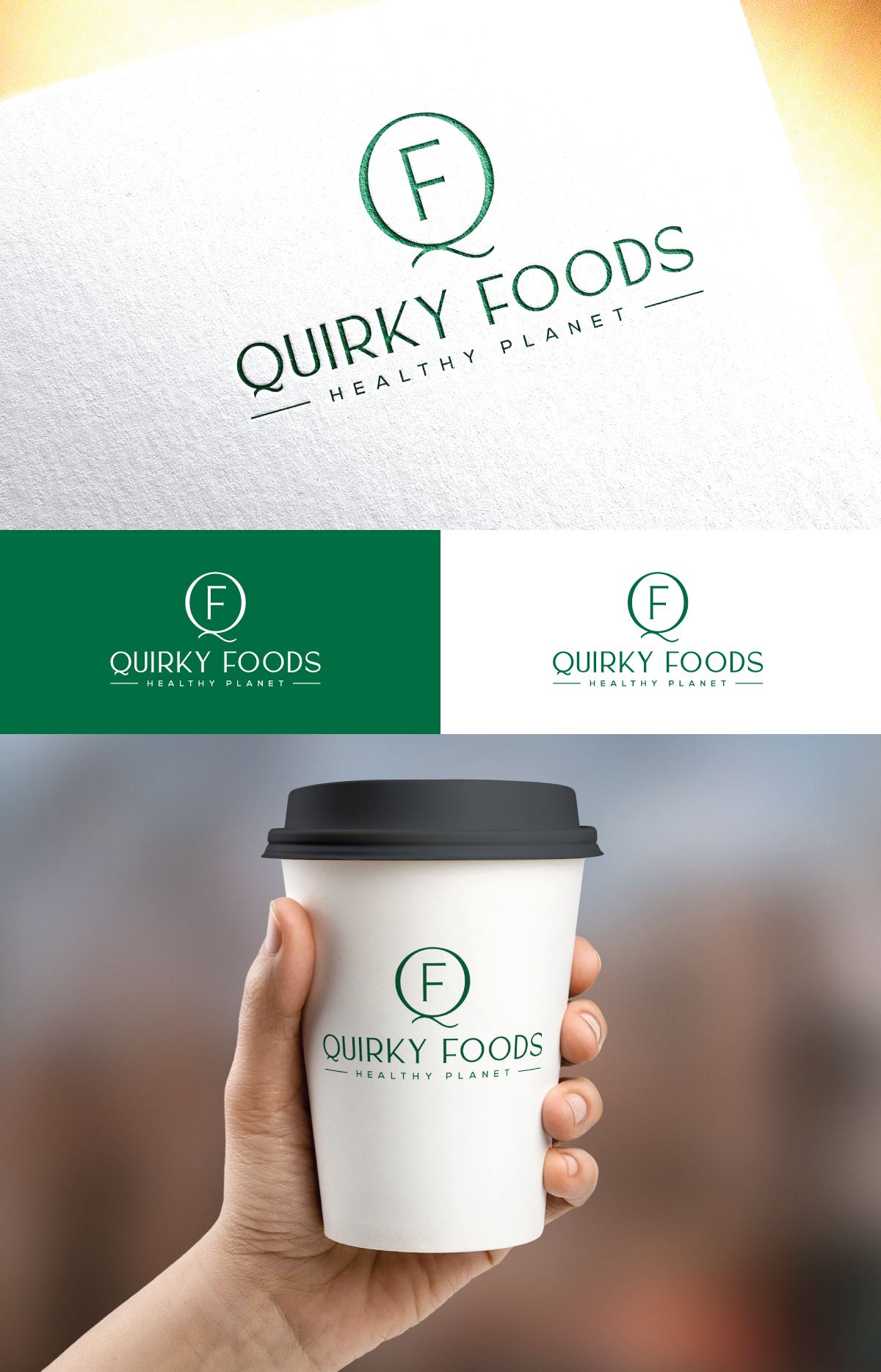 Logo Design by sol design2 for Quirky Foods Corp. | Design #32431067