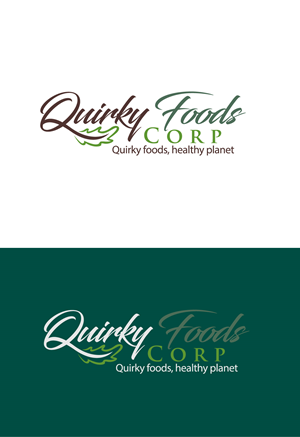 Logo Design by LogoPoko for Quirky Foods Corp. | Design #32433533