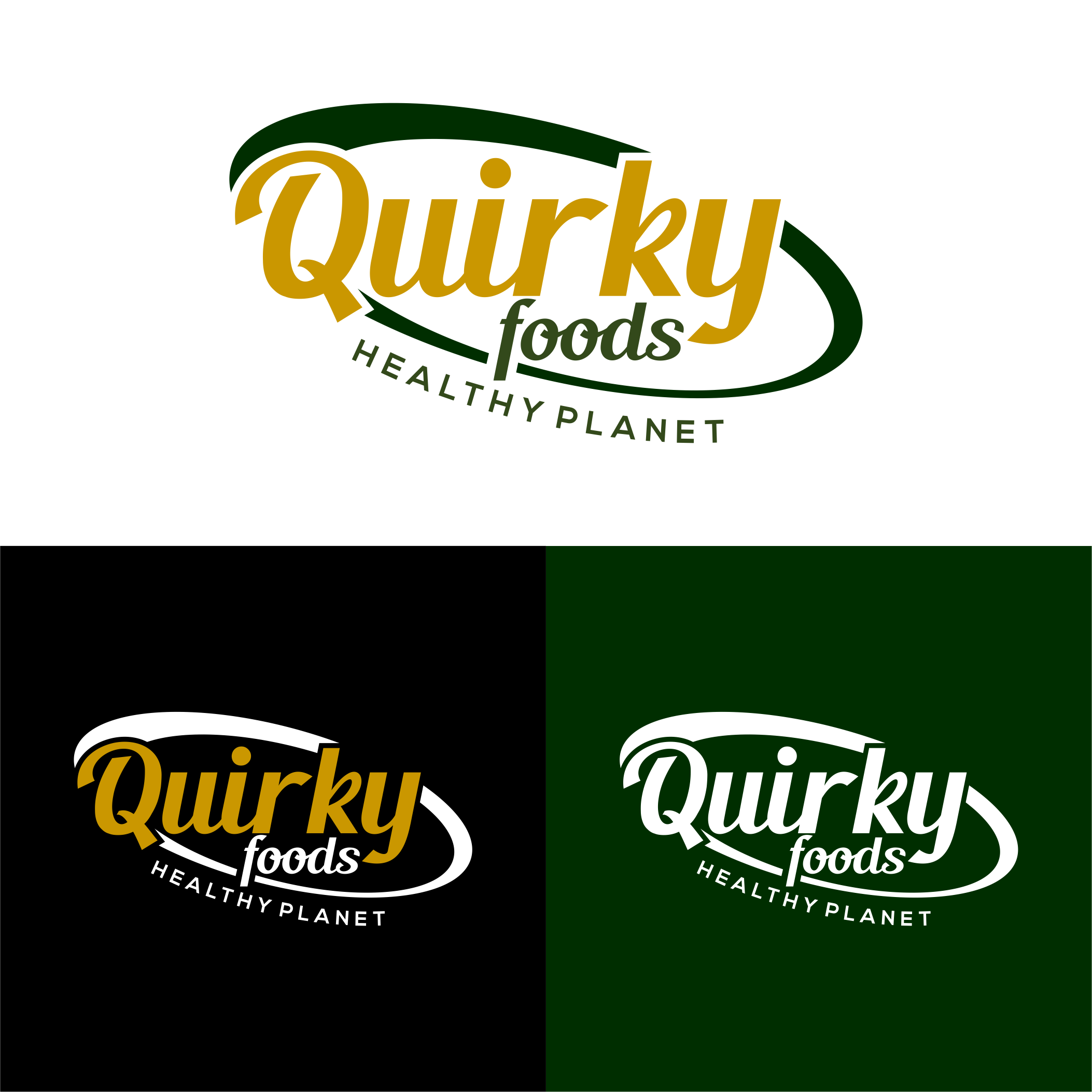 Logo Design by healer1617 for Quirky Foods Corp. | Design #32431632