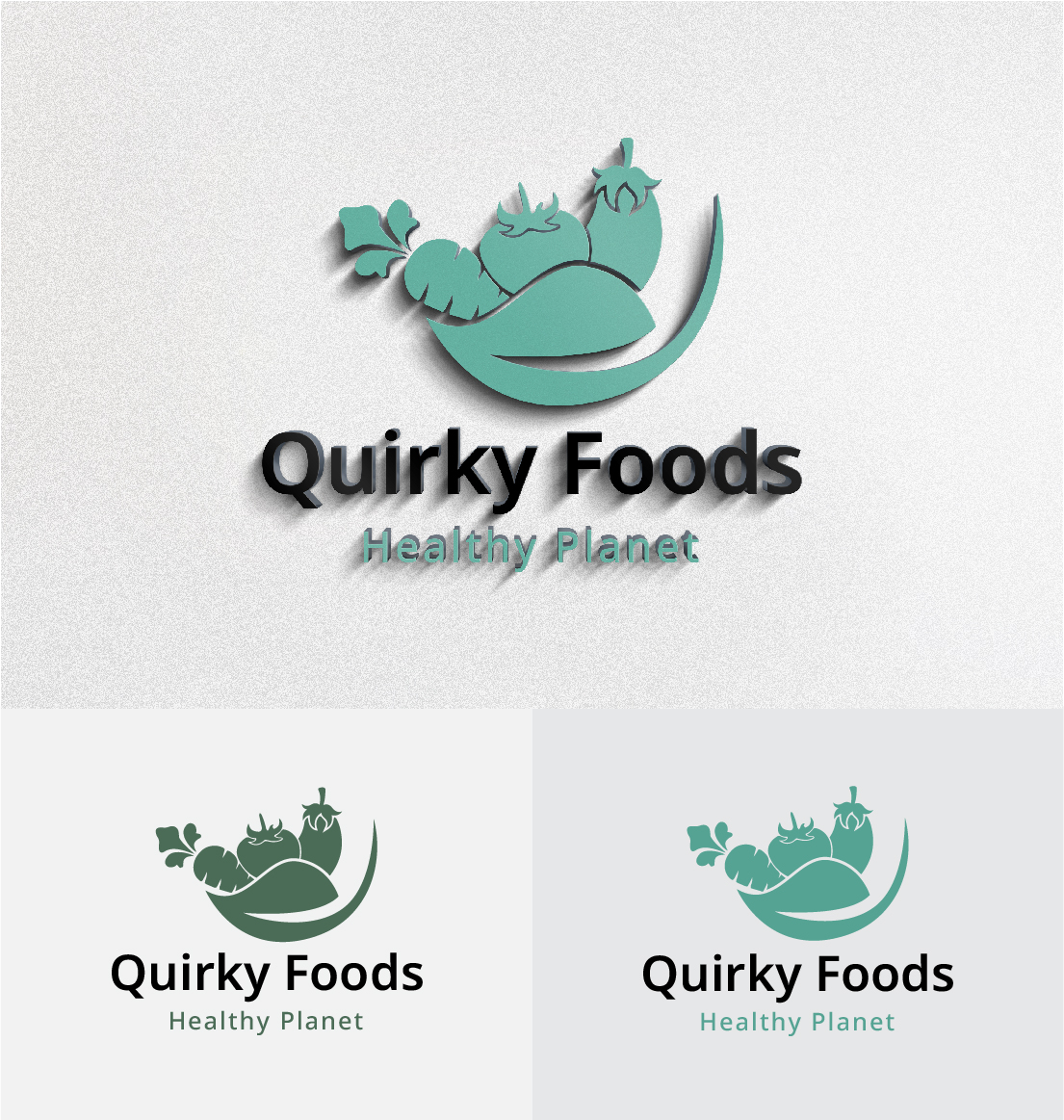 Logo-Design von Tanvir Ahammed für Quirky Foods Corp. | Design #32468759