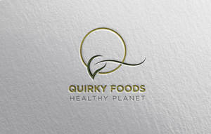 Logo Design by Christian Cruz for Quirky Foods Corp. | Design: #32436500