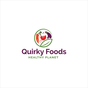 Logo Design by Elsa Designs for Quirky Foods Corp. | Design: #32569018