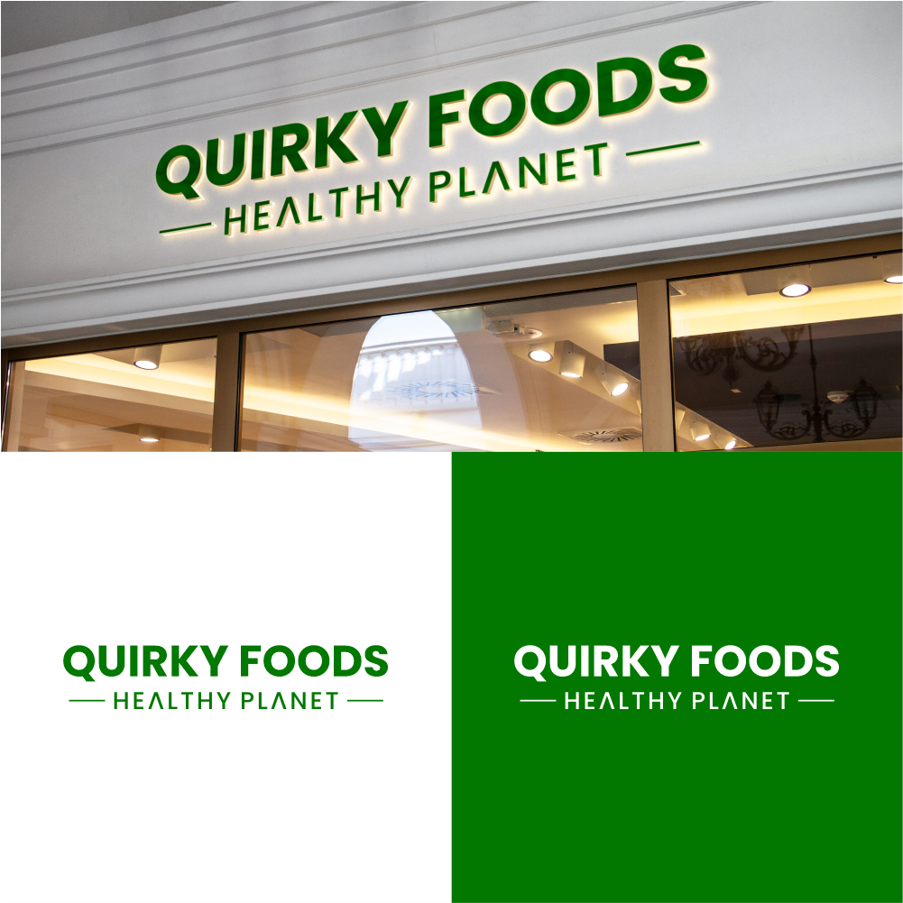 Logo Design by Dedi Saputra 2 for Quirky Foods Corp. | Design #32428946