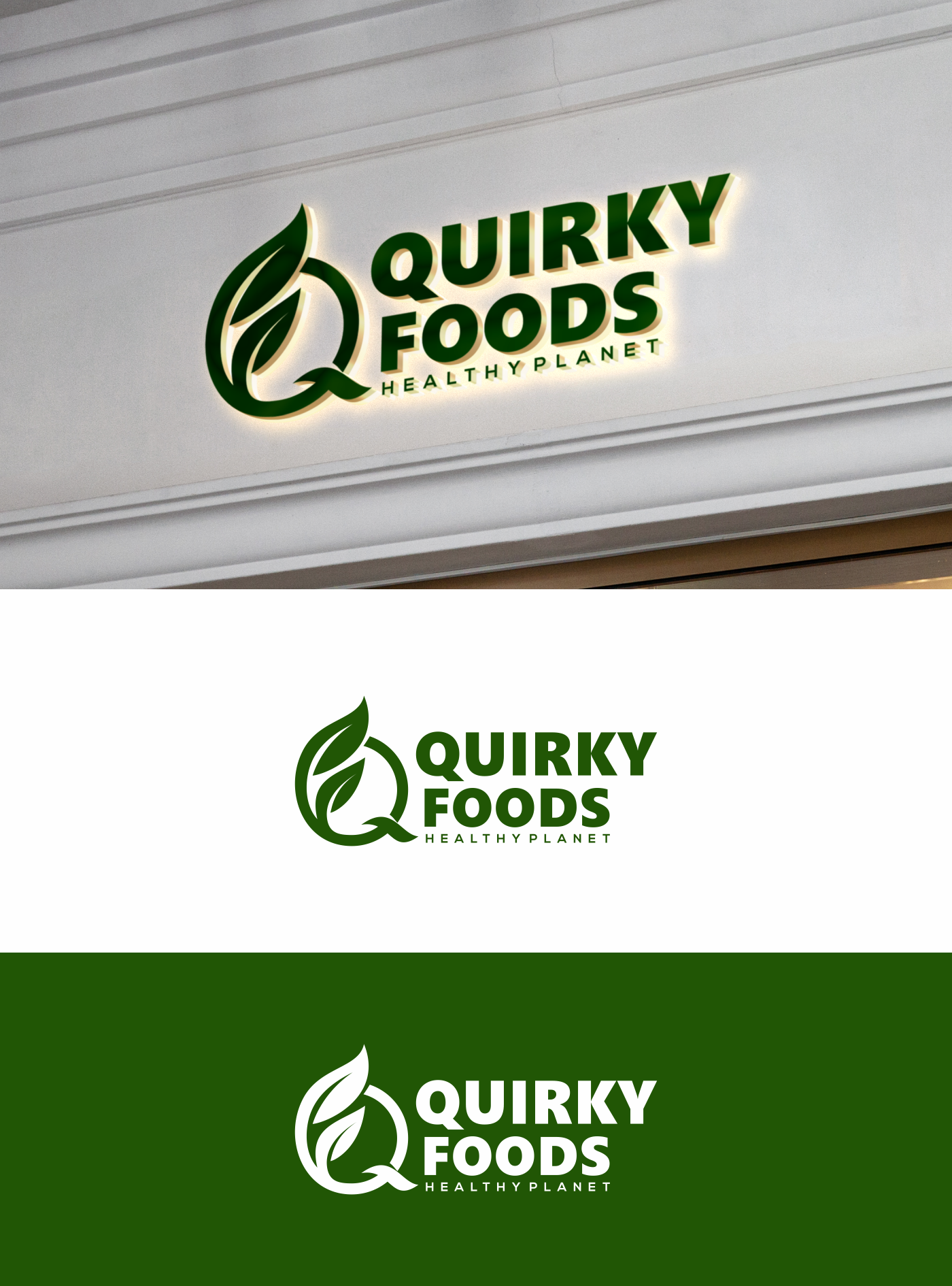 Logo Design by DeaDsn for Quirky Foods Corp. | Design #32436751