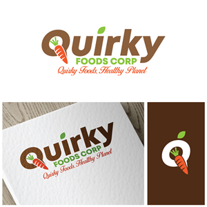 Logo Design by riya.mitra07j for Quirky Foods Corp. | Design: #32430329