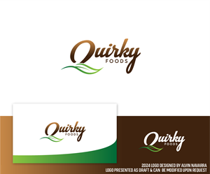 Logo Design by alvinnavarra for Quirky Foods Corp. | Design: #32446645