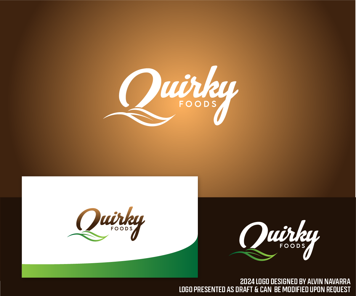 Logo Design by alvinnavarra for Quirky Foods Corp. | Design #32446649