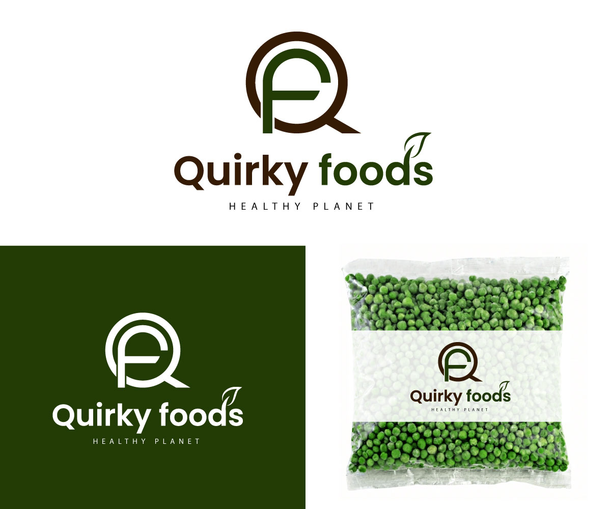 Logo Design by Dj Safiee Designs for Quirky Foods Corp. | Design #32467520