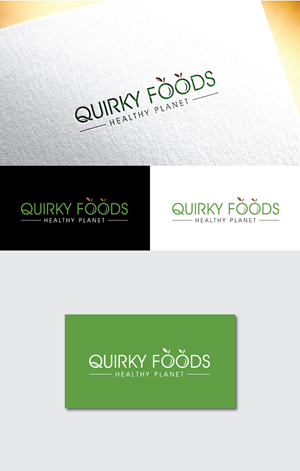 Logo Design by step forward 2 for Quirky Foods Corp. | Design: #32431290