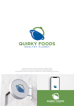 Logo Design by M.Syaiful Huda for Quirky Foods Corp. | Design: #32433211