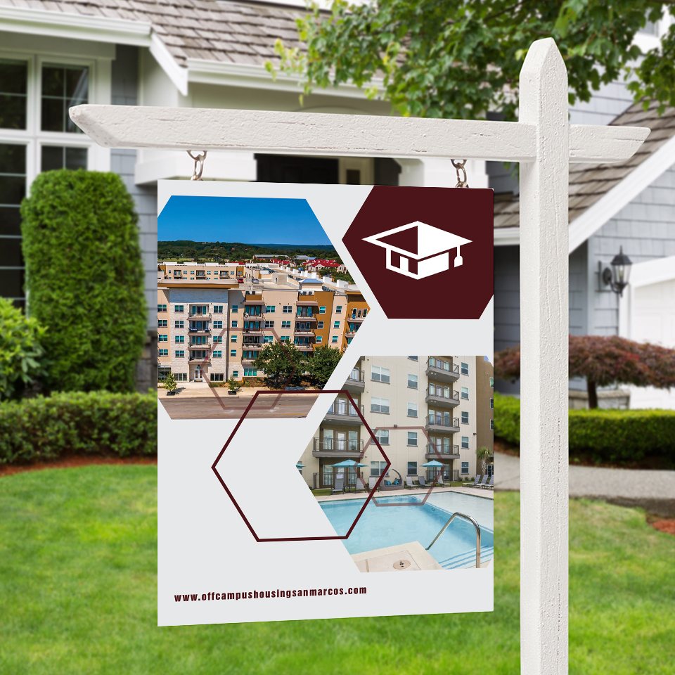 Signage Design by YourLogoMaster for College Town Communities | Design #32433150