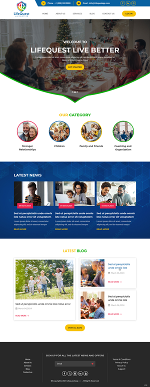 Web Design by pb for LifeQuest Limited | Design: #32476433