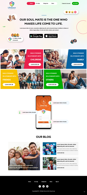 Web Design by pb for LifeQuest Limited | Design: #32476454