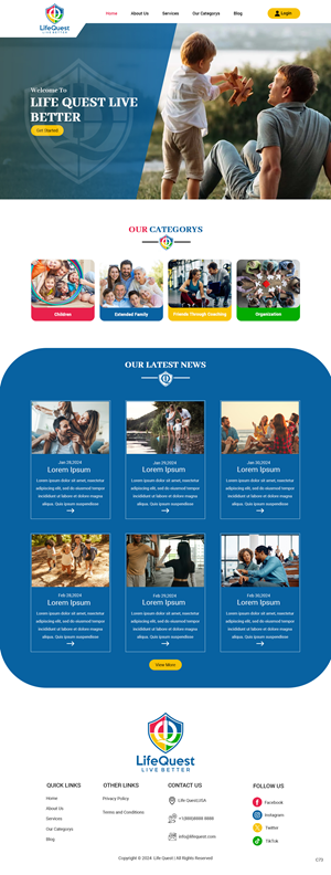 Web Design by pb for LifeQuest Limited | Design: #32476460
