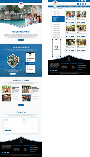 Web Design by pb for LifeQuest Limited | Design: #32500130