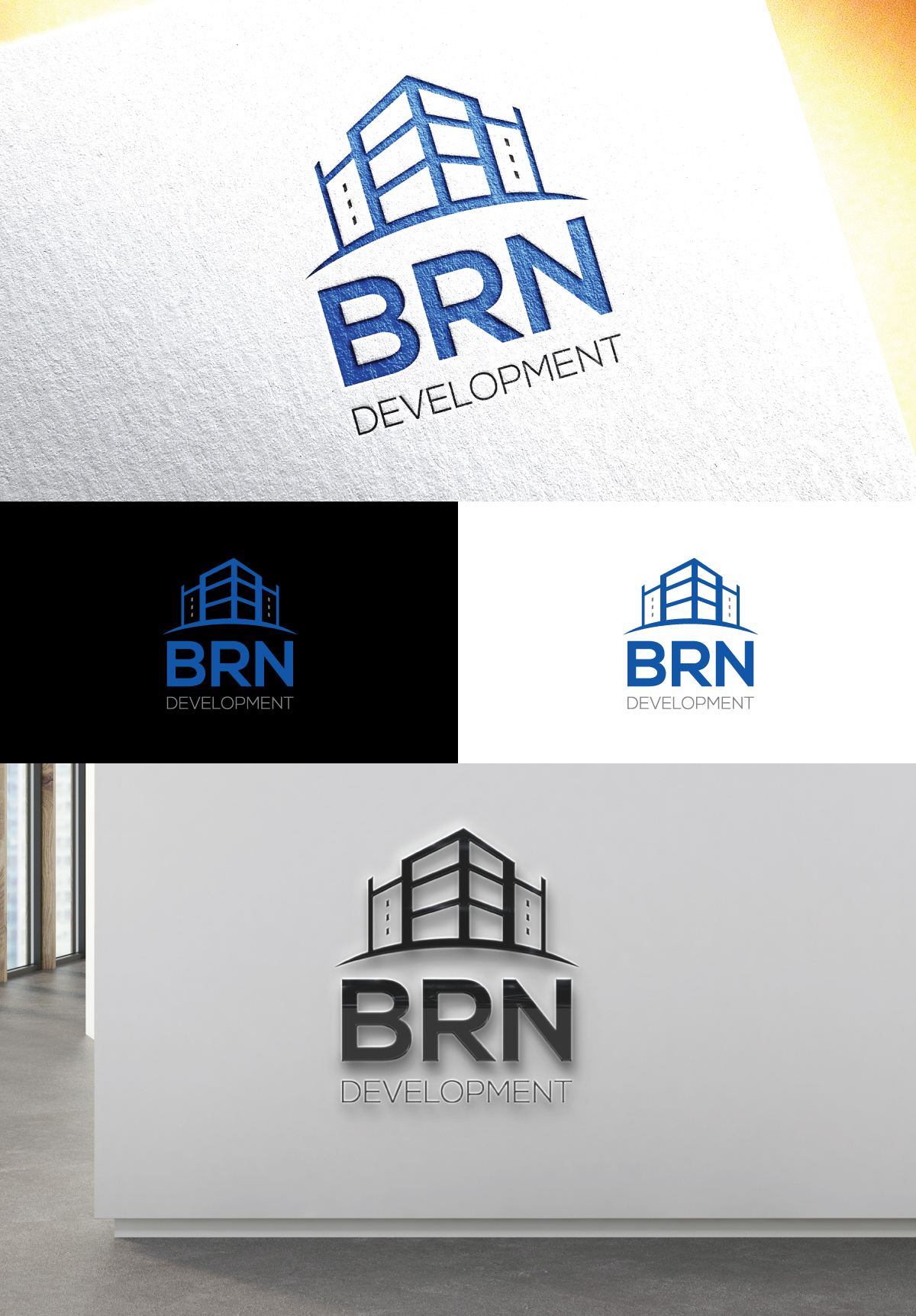 Diseño de Logo por sol design2 para BRN Development | Diseño #32429283
