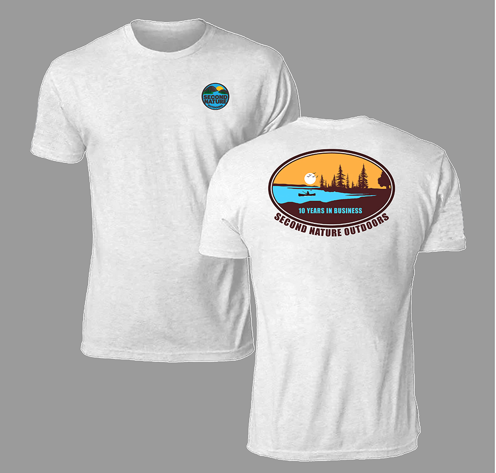 Design de T-shirt par Johncina pour Second Nature Outdoors Inc. | Design #32462900
