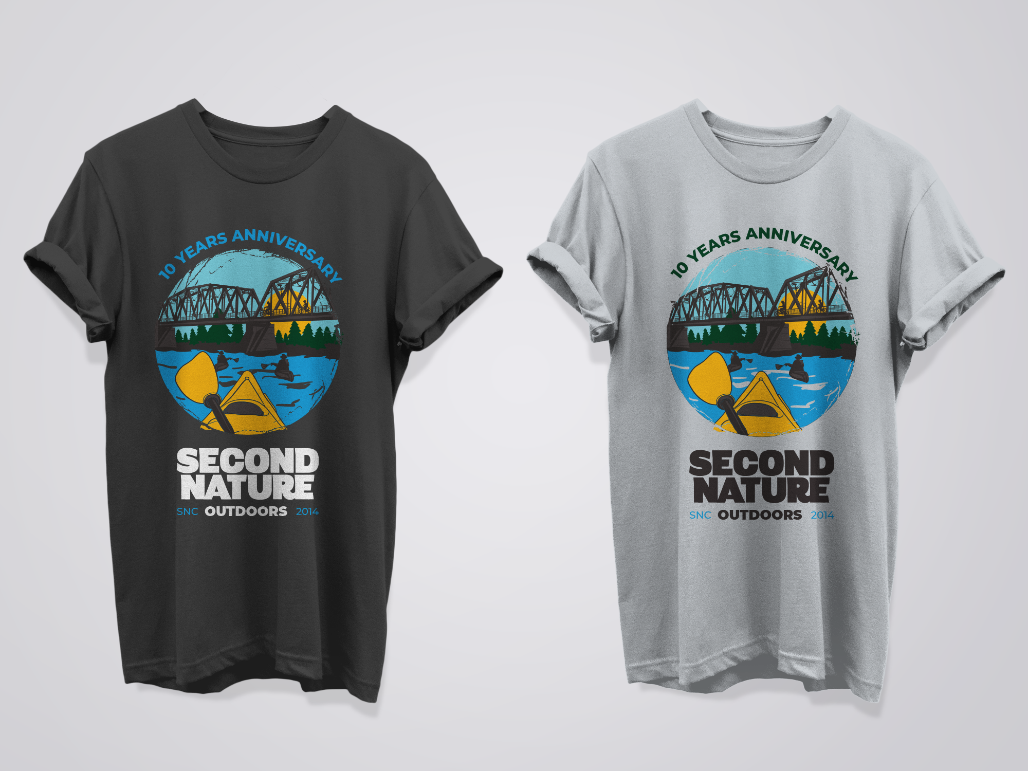 Design de T-shirt par Baraka Joe pour Second Nature Outdoors Inc. | Design #32452033
