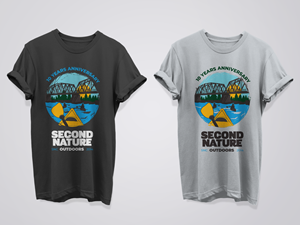 Design de T-shirt par Baraka Joe pour Second Nature Outdoors Inc. | Design : #32452033