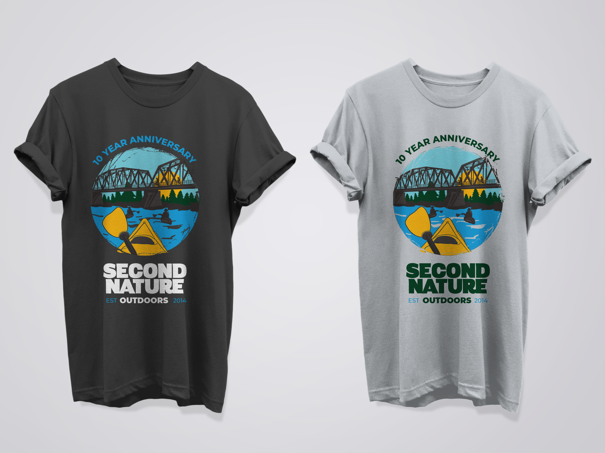 T-shirt Design by Baraka Joe for Second Nature Outdoors Inc. | Design #32470296