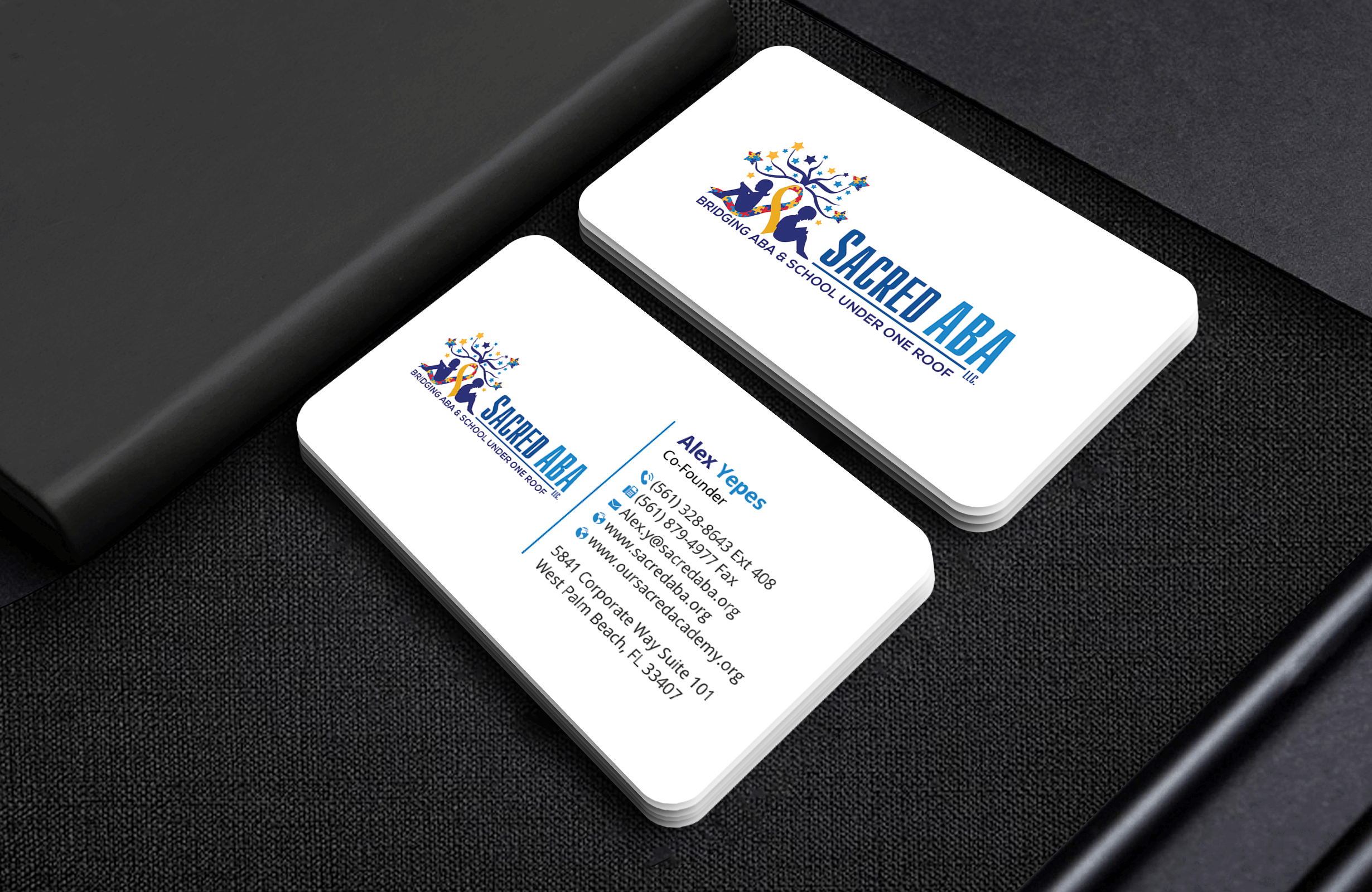 Visitenkarten-Design von Expert Bappy für Sacred ABA LLC.  | Design #33183312
