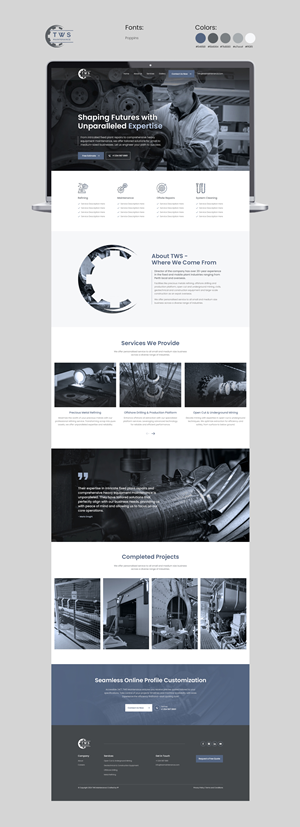 Web Design by PP² for TWS Maintenance Services PTY LTD | Design: #32455932