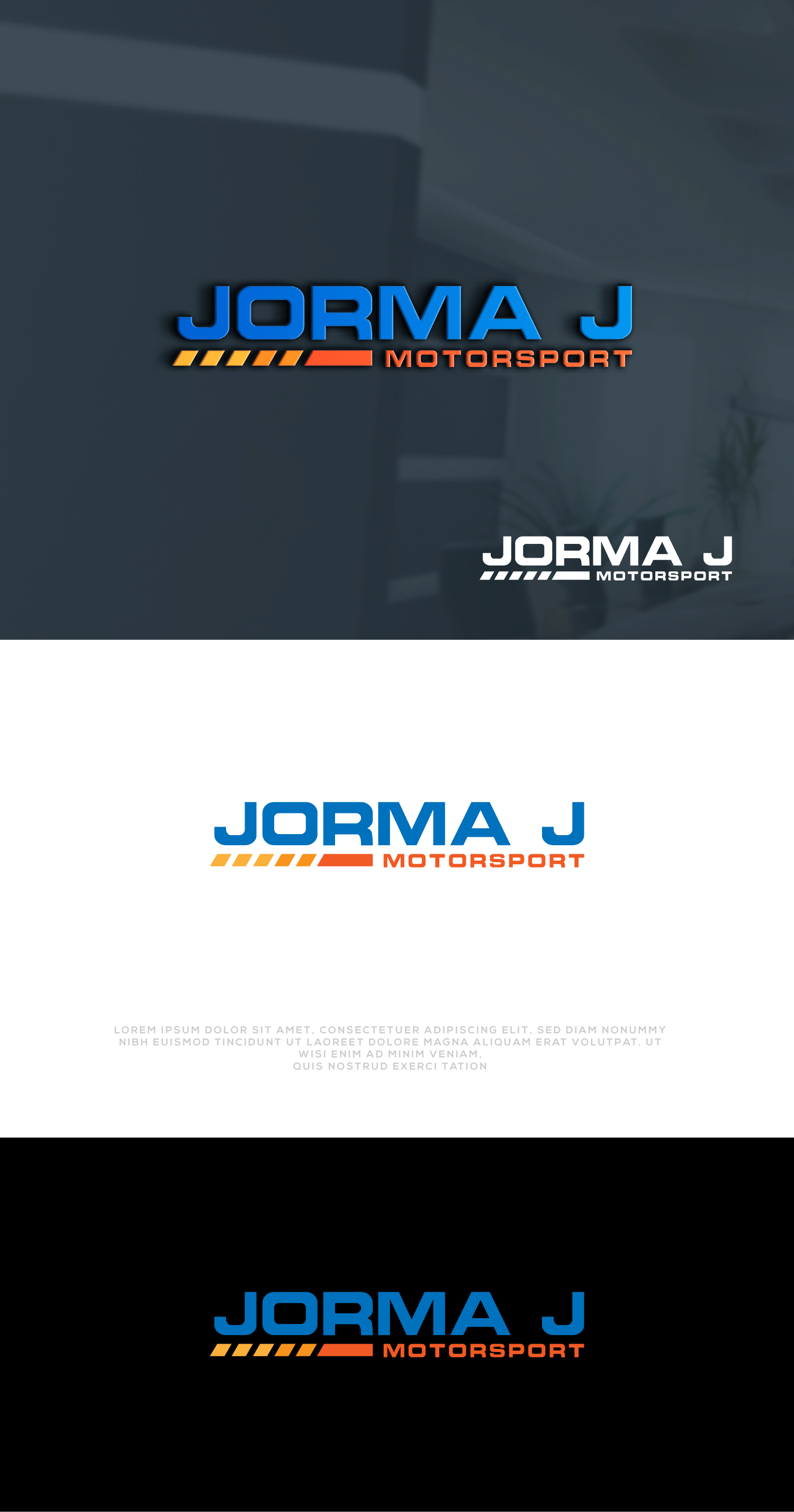 Diseño de Logo por 100%design para Jorma J Motorsport | Diseño #32431663